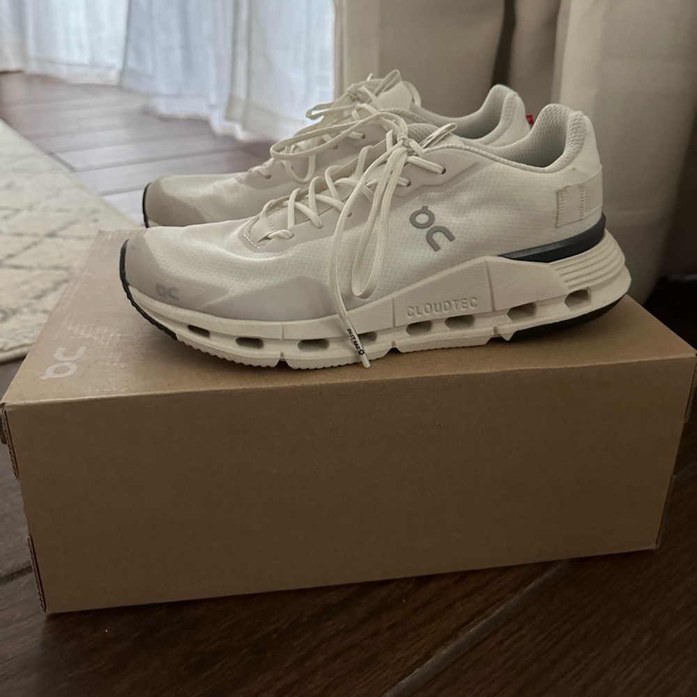 On Cloudnova Form - White Eclipse - Size 5.5